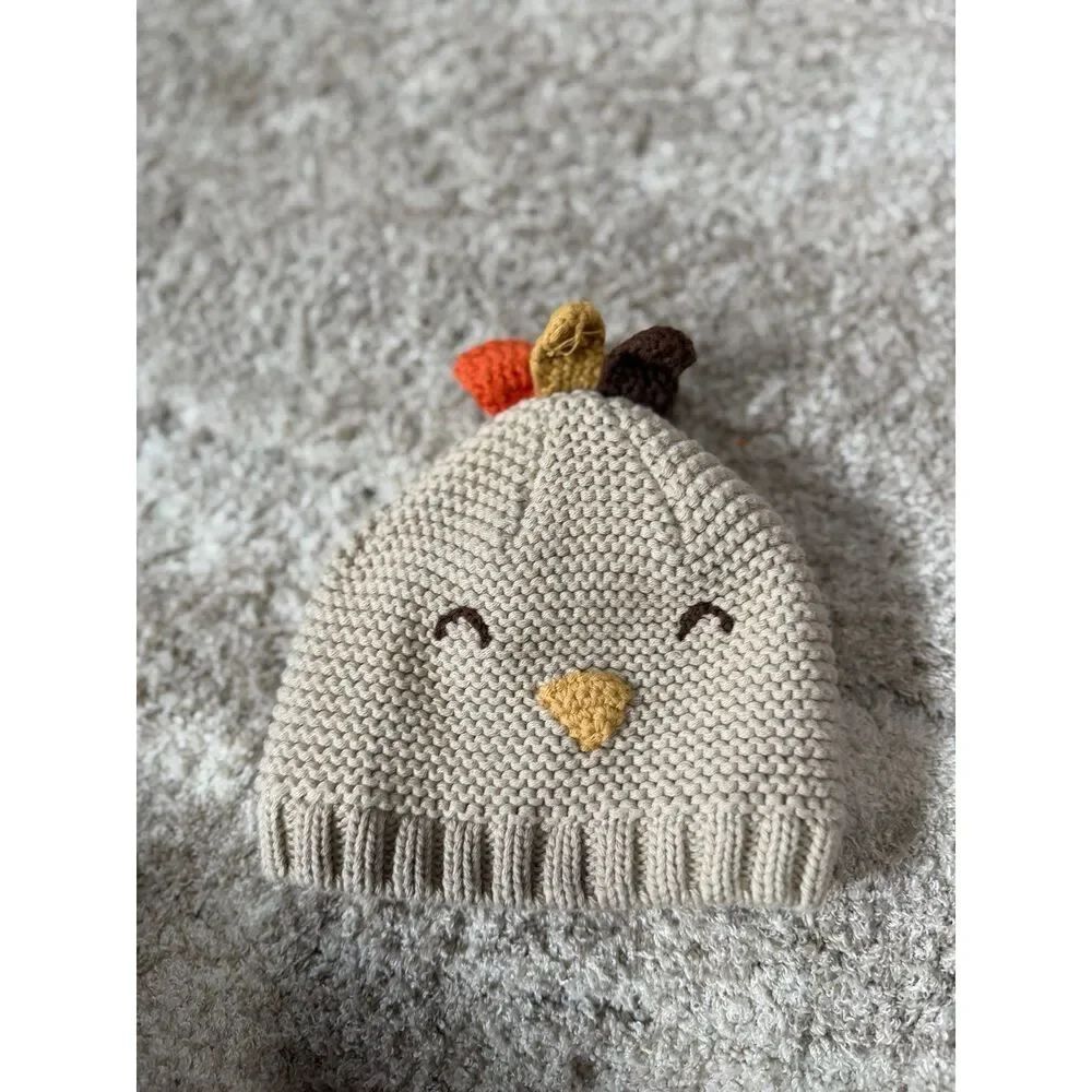 Carter's Turkey Hat Baby Size 0-3 Months